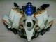 Kits Completo Carenado Moto Honda CBR 1000 RR 2004-2005 - Blanco Azul Kits Completo Carenado Moto Honda CBR 1000 RR 2004-2005 - Blanco Azul