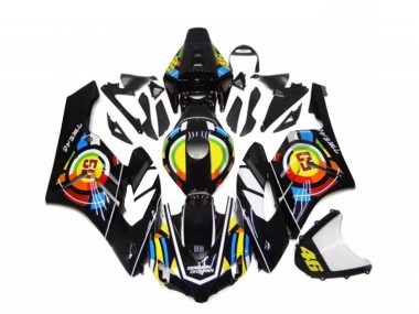Kits Completo Carenado Moto Honda CBR 1000 RR 2004-2005 - Negro