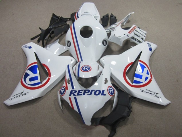 Kits Completo Carenado Moto Honda CBR 1000 RR 2008-2011 - Blanco Azul Repsol