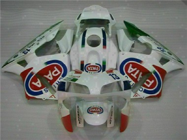 Kits Completo Carenado Moto Honda CBR 600 RR 2003-2004 - Blanco