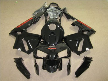 Kits Completo Carenado Moto Honda CBR 600 RR 2005-2006 - Negro Rojo