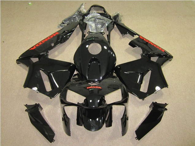 Kits Completo Carenado Moto Honda CBR 600 RR 2005-2006 - Negro Rojo Kits Completo Carenado Moto Honda CBR 600 RR 2005-2006 - Negro Rojo
