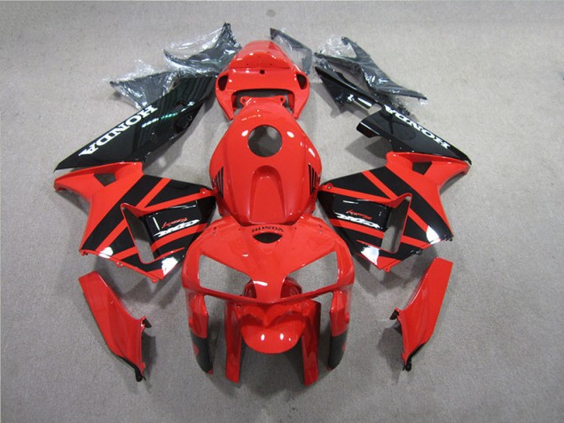 Kits Completo Carenado Moto Honda CBR 600 RR 2005-2006 - Rojo Negro Kits Completo Carenado Moto Honda CBR 600 RR 2005-2006 - Rojo Negro