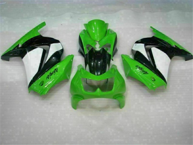 Kits Completo Carenado Moto Kawasaki EX250 2008-2012 - Verde Negro Ninja Kits Completo Carenado Moto Kawasaki EX250 2008-2012 - Verde Negro Ninja