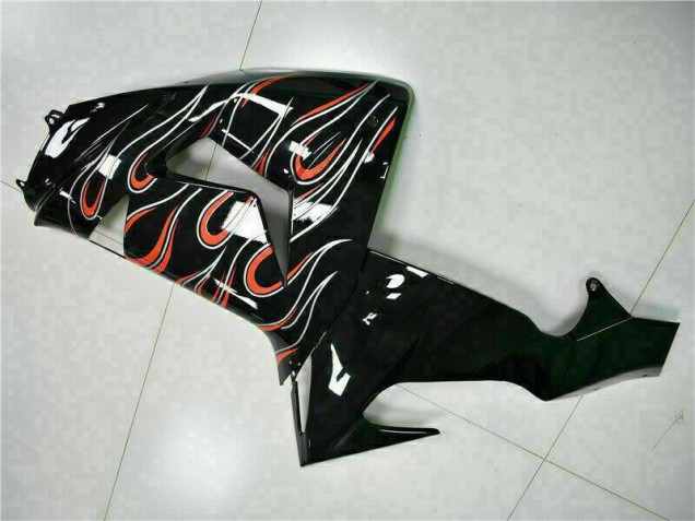 Kits Completo Carenado Moto Kawasaki ZX10R 2006-2007 - Negro Rojo Llama Kits Completo Carenado Moto Kawasaki ZX10R 2006-2007 - Negro Rojo Llama