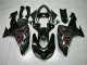 Kits Completo Carenado Moto Kawasaki ZX10R 2006-2007 - Negro Rojo Llama Kits Completo Carenado Moto Kawasaki ZX10R 2006-2007 - Negro Rojo Llama