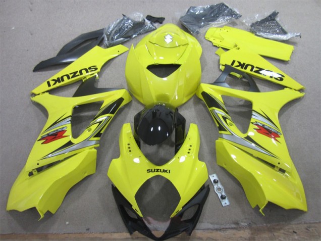 Kits Completo Carenado Moto Suzuki GSXR 1000 K7 2007-2008 - Amarillo Negro Kits Completo Carenado Moto Suzuki GSXR 1000 K7 2007-2008 - Amarillo Negro