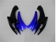 Kits Completo Carenado Moto Suzuki GSXR 600 / 750 K6 2006-2007 - Azul Negro Kits Completo Carenado Moto Suzuki GSXR 600 / 750 K6 2006-2007 - Azul Negro