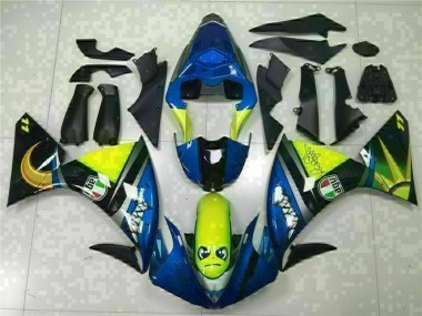 Kits Completo Carenado Moto Yamaha R1 2009-2011 - Azul