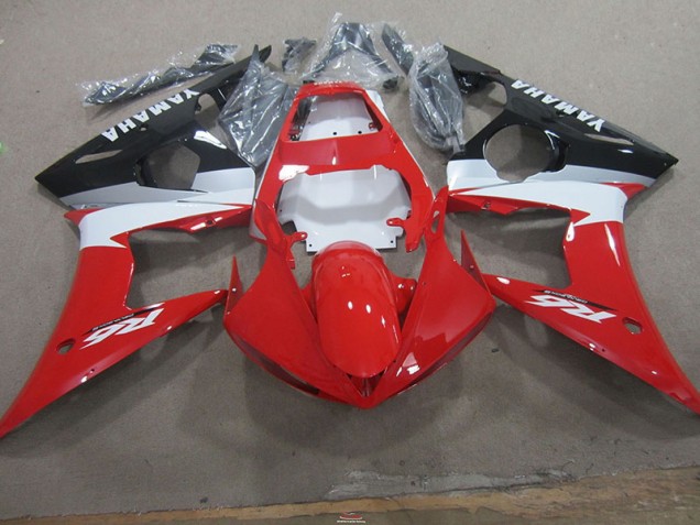Kits Completo Carenado Moto Yamaha R6 2003-2005 - Rojo Blanco Kits Completo Carenado Moto Yamaha R6 2003-2005 - Rojo Blanco