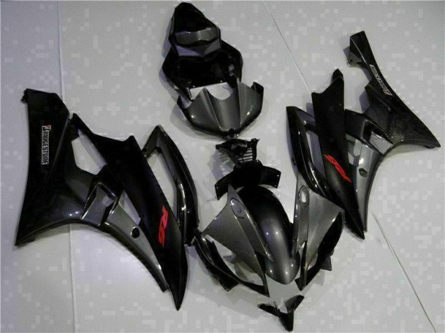 Kits Completo Carenado Moto Yamaha R6 2006-2007 - Gris Negro Kits Completo Carenado Moto Yamaha R6 2006-2007 - Gris Negro