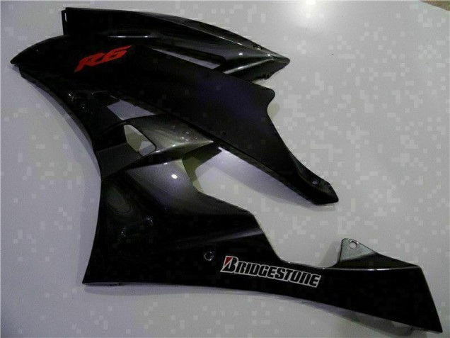 Kits Completo Carenado Moto Yamaha R6 2006-2007 - Gris Negro Kits Completo Carenado Moto Yamaha R6 2006-2007 - Gris Negro