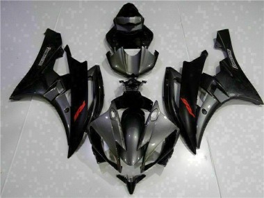 Kits Completo Carenado Moto Yamaha R6 2006-2007 - Gris Negro