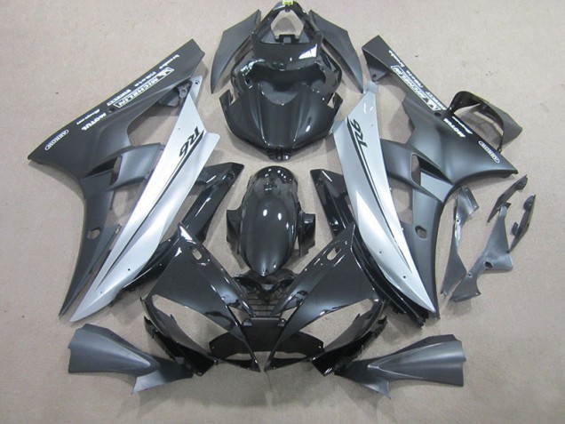 Kits Completo Carenado Moto Yamaha R6 2006-2007 - Plata Negro Kits Completo Carenado Moto Yamaha R6 2006-2007 - Plata Negro