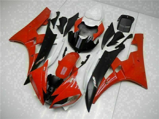 Kits Completo Carenado Moto Yamaha R6 2006-2007 - Rojo Negro Kits Completo Carenado Moto Yamaha R6 2006-2007 - Rojo Negro