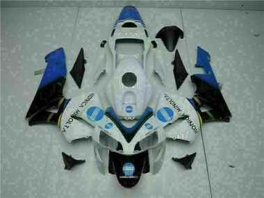 Kits Completo Carenados Moto ABS Honda CBR 600 RR 2003-2004 - Blanco