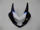 Mejores Carenado Moto Suzuki GSXR 600/750 2004-2005 - Blanco Azul Negro