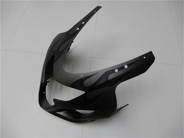 Mejores Carenados Moto Suzuki GSXR 600/750 2004-2005 - Gris Negro Llama