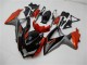 Mejores Carenados Moto Suzuki GSXR 600/750 2008-2010 - Naranja Gris Negro Brillante