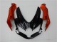 Mejores Carenados Moto Suzuki GSXR 600/750 2008-2010 - Naranja Gris Negro Brillante