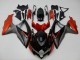 Mejores Carenados Moto Suzuki GSXR 600/750 2008-2010 - Naranja Gris Negro Brillante