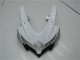 Mejores Carenados Moto Suzuki GSXR 600/750 2008-2010 - Plata Blanco Azul Negro
