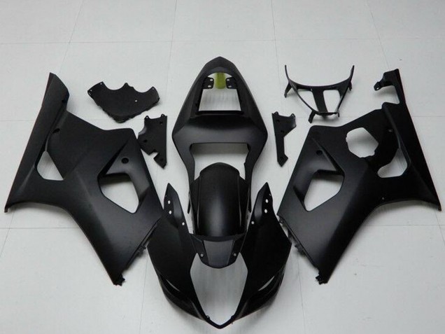 Mejores Carenado Moto Suzuki GSXR 1000 2003-2004 - Negro Mate