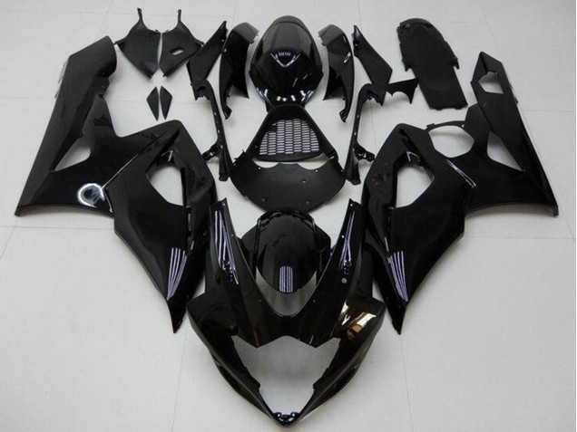 Mejores Kits Carenado Moto Suzuki GSXR 1000 2005-2006 - Negro Brillante