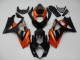 Mejores Carenado Moto Suzuki GSXR 1000 2007-2008 - Naranja Negro