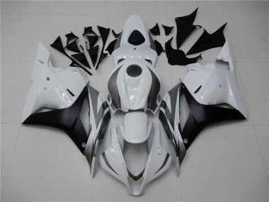 Mejores Carenado Moto Honda CBR600RR 2009-2012 - Blanco Gris Negro Mate