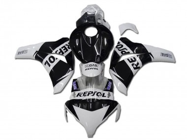 Mejores Carenados Moto Honda CBR1000RR 2008-2011 - Blanco Negro Brillante Repsol