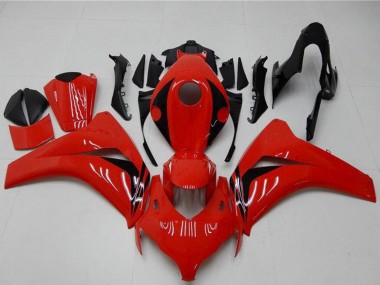 Mejores Carenado Moto Honda CBR1000RR 2008-2011 - Rojo Negro Brillante