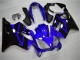 Mejores Kits Carenado Moto Honda CBR600 F4i 2004-2007 - Azul Negro Brillante