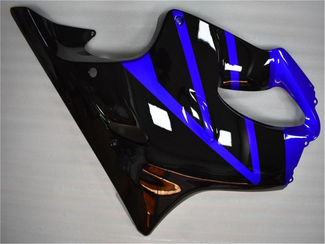 Mejores Kits Carenado Moto Honda CBR600 F4i 2004-2007 - Azul Negro Brillante