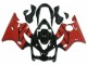 Mejores Kits Carenados Moto Honda CBR600 F4i 2004-2007 - Rojo Negro Brillante