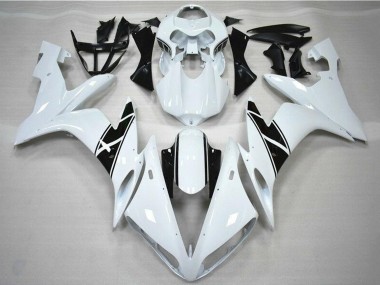 Mejores Carenado Moto Yamaha YZF R1 2004-2006 - Blanco Negro