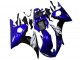 Mejores Carenados Moto Yamaha YZF R6 2003-2004 - Azul Blanco Negro Brillante