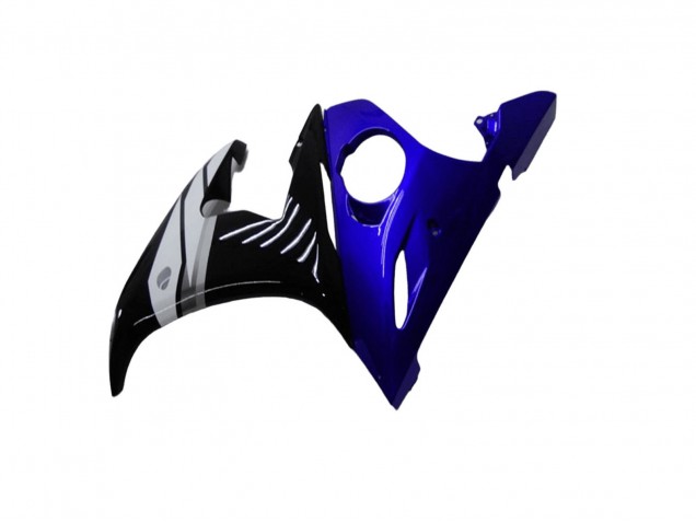 Mejores Carenados Moto Yamaha YZF R6 2003-2004 - Azul Blanco Negro Brillante