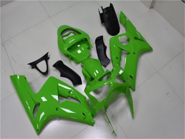 Mejores Carenado Moto Kawasaki ZX6R 2003-2004 - Verde