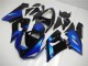 Mejores Kits Carenado Moto Kawasaki ZX6R 2005-2006 - Azul Negro Brillante