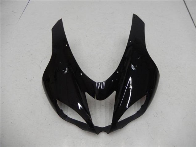 Mejores Carenado Moto ABS Kawasaki ZX6R 2007-2008 - Negro Brillante
