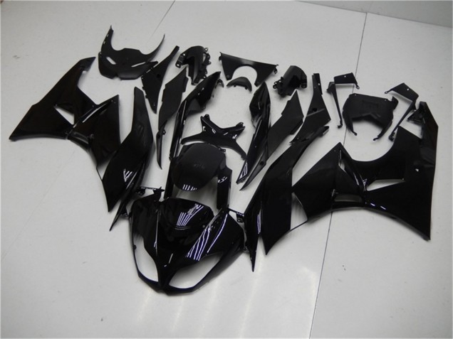 Mejores Carenados Moto Kawasaki ZX6R 2009-2012 - Negro Brillante