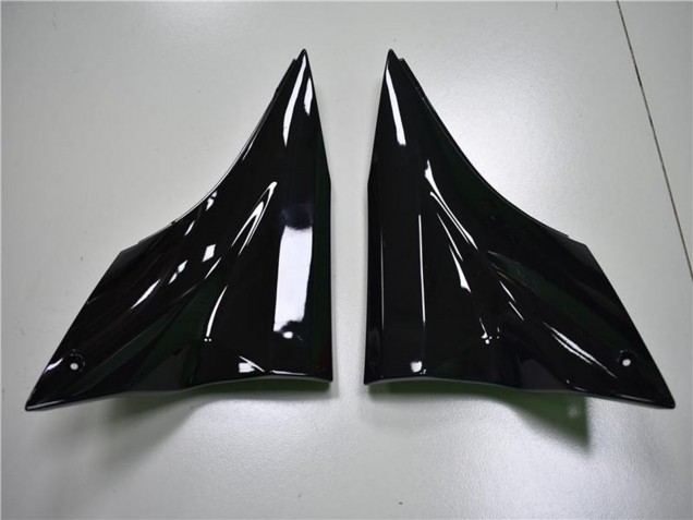 Mejores Carenados Moto Kawasaki ZX10R 2006-2007 - Negro Brillante Verde Llama