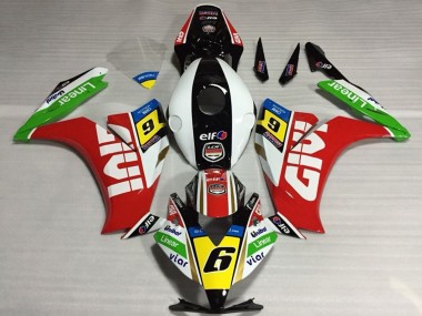 Mejores Carenados Moto Honda CBR1000RR 2012-2016 - Blanco Rojo Amarillo Verde Givi 6