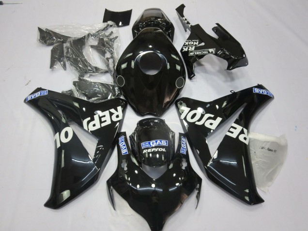 Mejores Carenados Moto Honda CBR1000RR 2008-2011 - Negro Brillante Azul Blanco Repsol