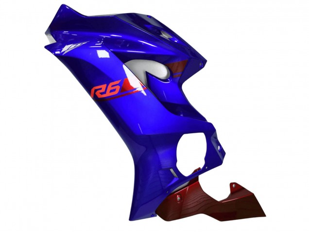 Mejores Carenados Moto Yamaha YZF R6 2017-2023 - Azul Rojo