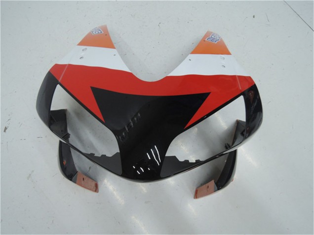 Mejores Kits Carenado Moto Honda CBR600RR 2003-2004 - Naranja Blanco Rojo Negro Brillante Repsol