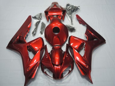Mejores Carenados Moto Honda CBR1000RR 2006-2007 - Rojo Profundo