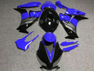 Mejores Carenados Moto Honda CBR1000RR 2012-2016 - Azul Gris Negro Brillante
