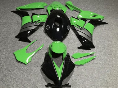 Mejores Carenados Moto Honda CBR1000RR 2012-2016 - Verde Gris Negro Brillante